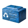 Rainbow Baby Infant Child Classic Cultured Marble Cremation Urn