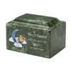 Teddy Bear Moon Baby Infant Child Watercolor Classic Cultured Marble Cremation Urn