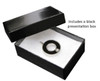 Teardrop with Gems Stainless Steel Cremation Jewelry Pendant Necklace