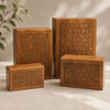Life Forever Sheesham Wood Urns (Cases) - 4 Sizes