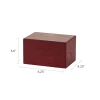 Cherry Veneer Urn - Case Quantity