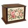Rose Bouquet Eternal Reflections Wood Cremation Urn