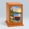 Runabout Lake Tower Wood Cremation Urn