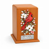 Atlantic Sailing Tower Wood Cremation Urn