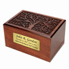 Tree of Life Adult Sheesham Cremation Urn