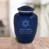 Star of David Cremation Urn