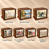 Life in Color Eternal Reflections Wood Cremation Urn - 4 Pack