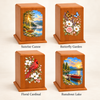 Life in Color Tower Wood Cremation Urn - 4 Pack