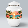 Tropical Sunset Homage Cremation Urn