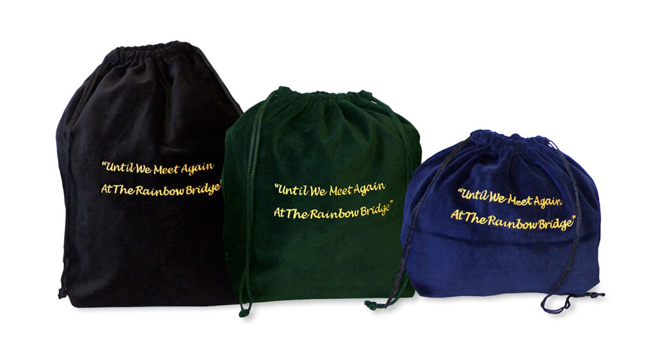 cremains bags-heavy weight with ties cremation