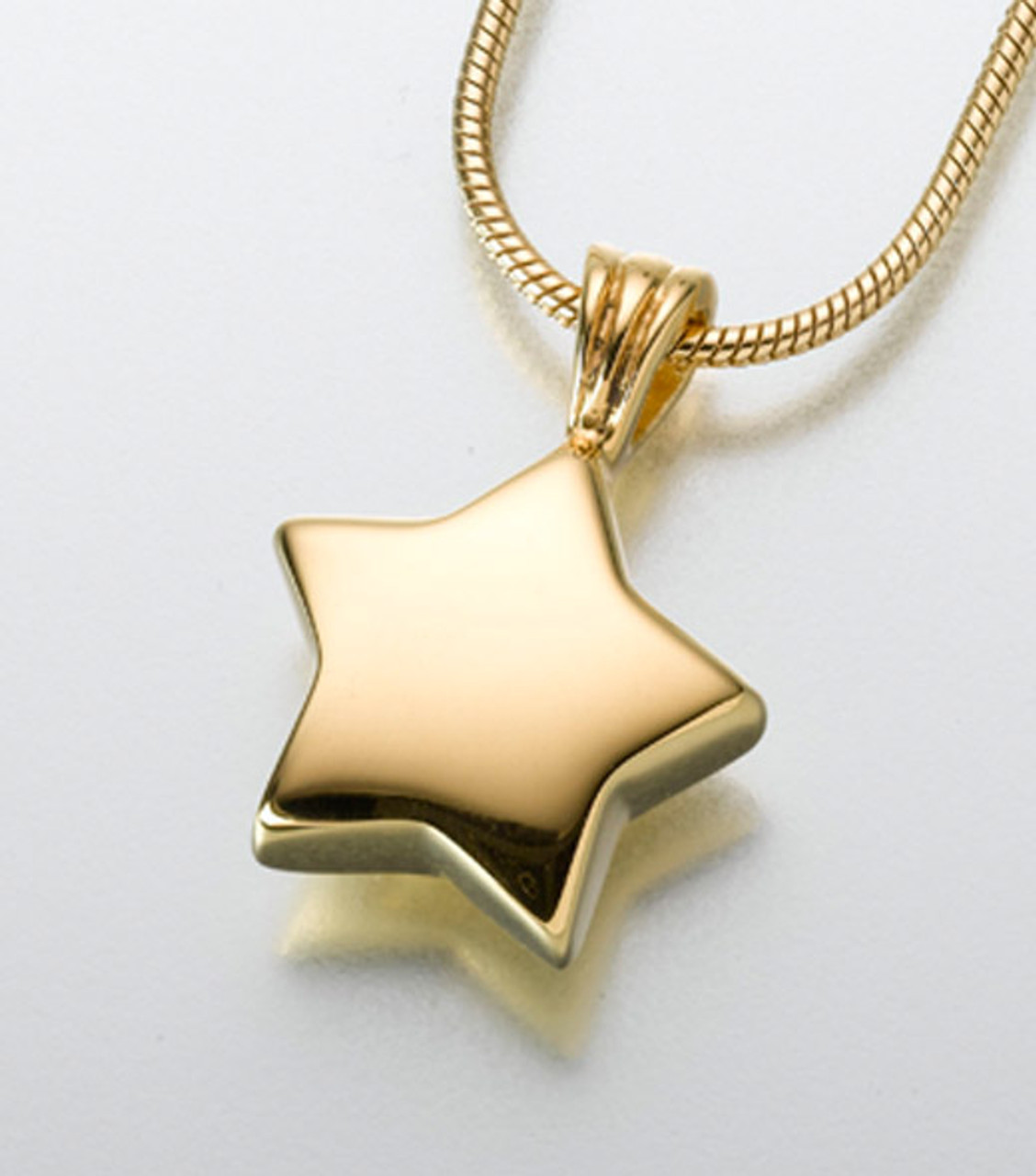 Star on sale cremation jewelry