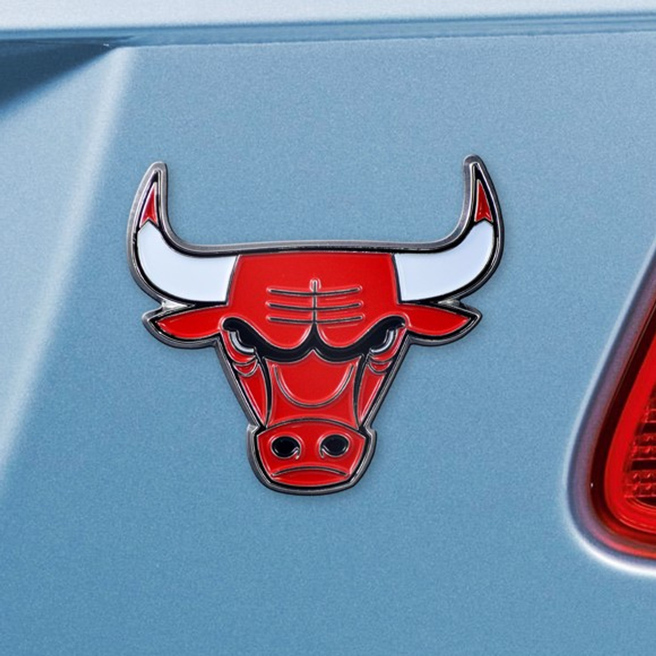 Chicago Bulls Aluminum Embossed Basketball Logo Emblem