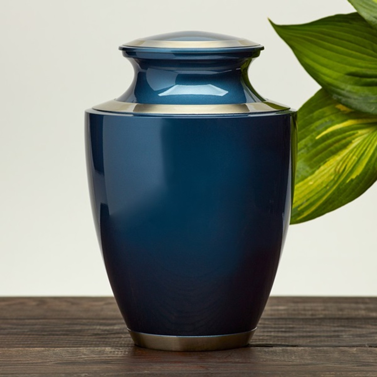 Cremation Urns > Blue Berkeley Cremation Urn