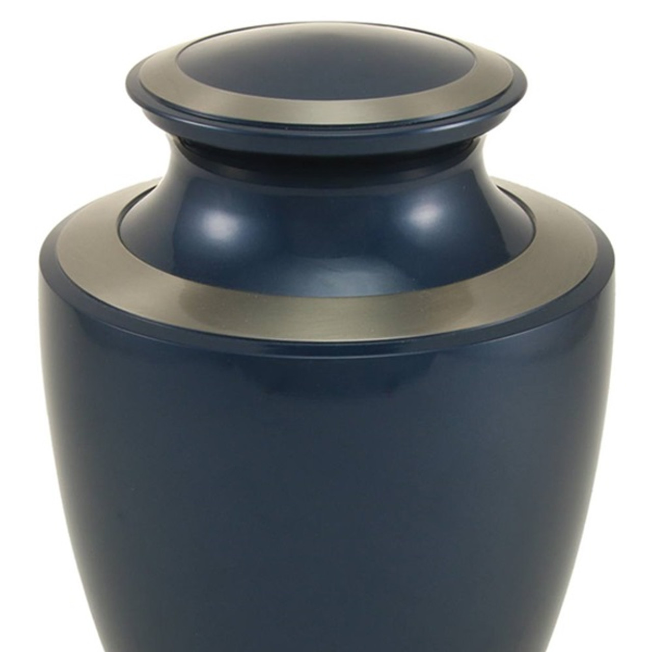 Trinity Moonlight Blue Brass Cremation Urn