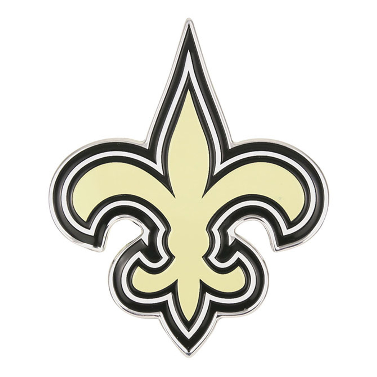 New Orleans Saints Football Skull Logo Unique Christmas Ornament