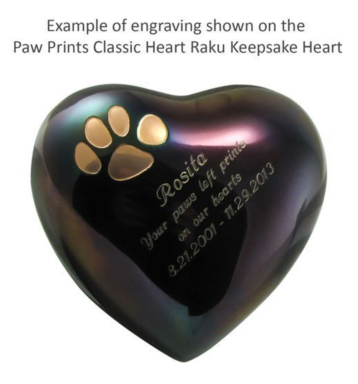 Heart shaped shop pet urns