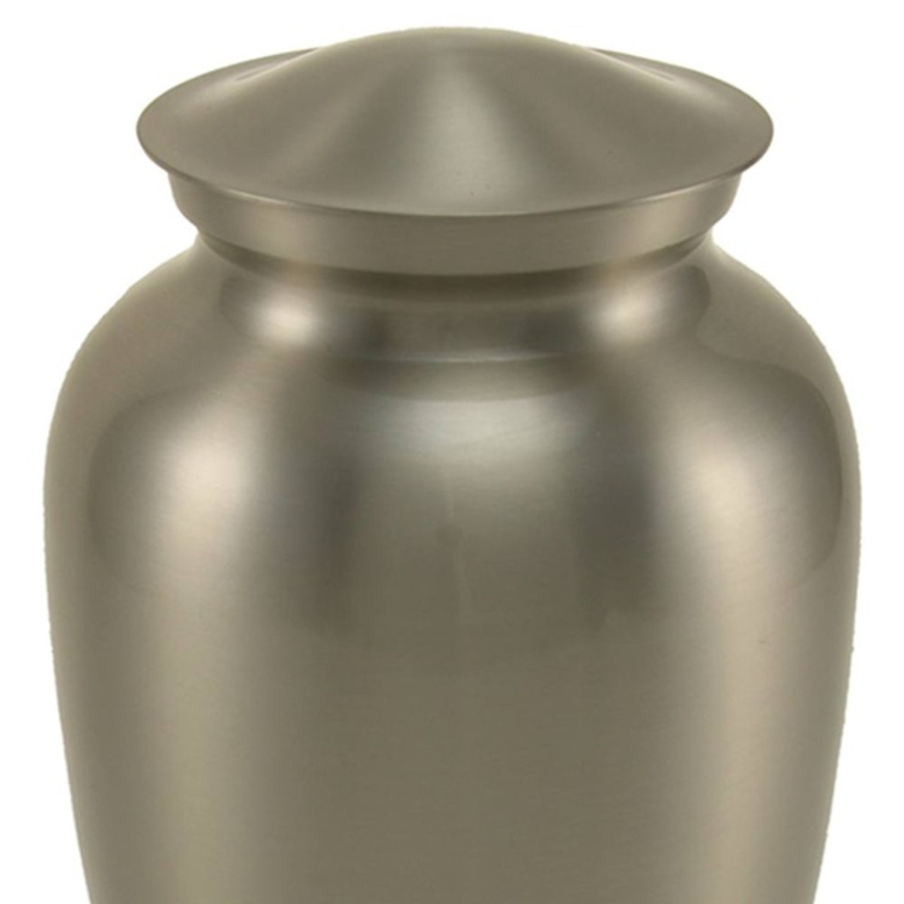 URN Silver Heart Cremation Urn for Human Ashes, Large Urns, Urns for adult  ash