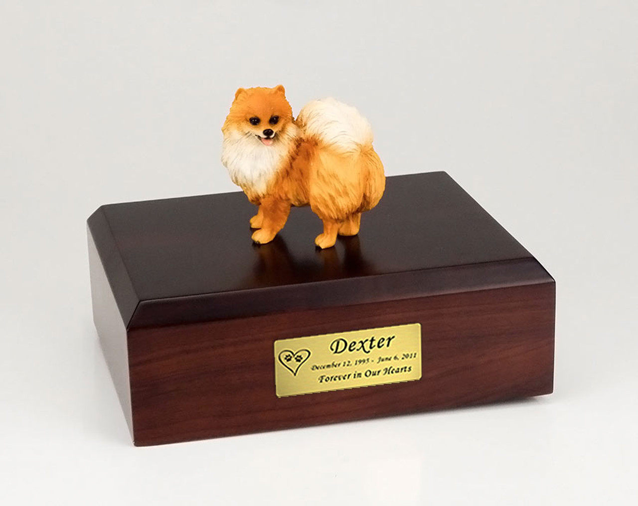 Pomeranian Dog Urn - 802