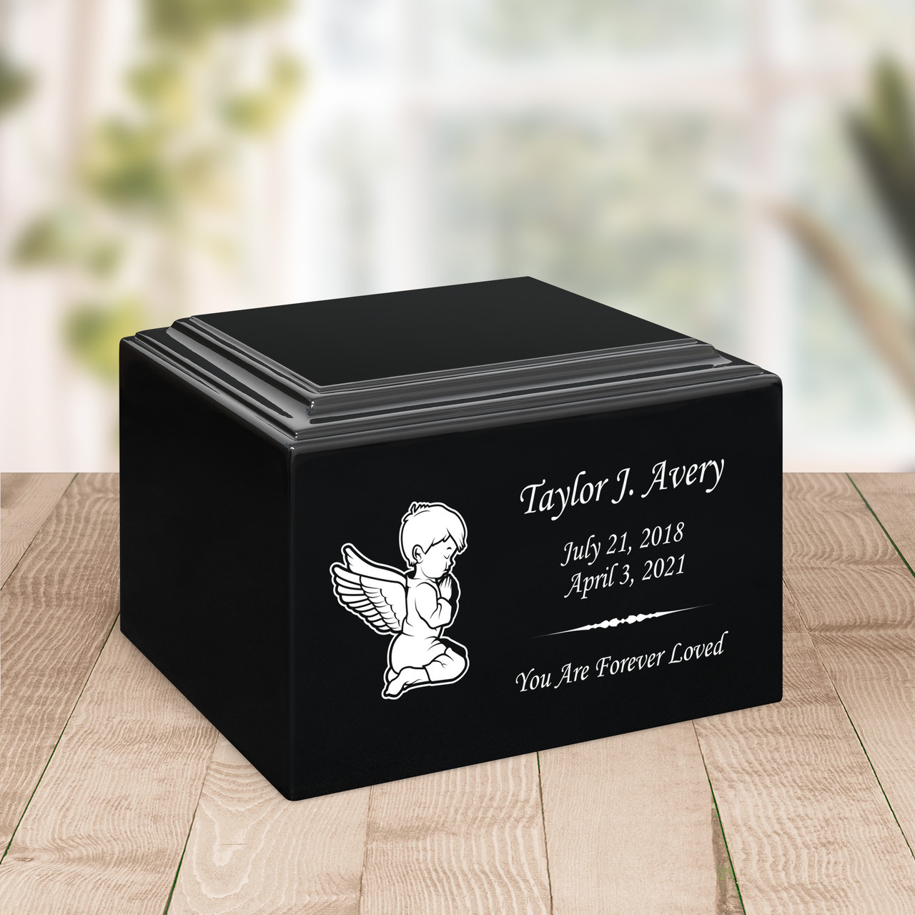 No Tears In Heaven “Memorial Urn – Forever Loved Store