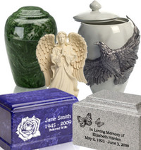 Stone Composite (Cultured Marble) Cremation Urns
