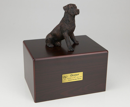 Rottweiler Dog Figurine Pet Cremation Urn - 192