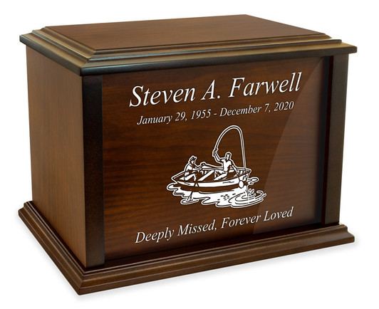 Design Your Own Eternal Reflections Wood Cremation Urn