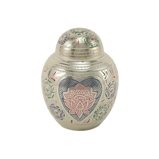 Lotus Heart Cremation Urn - 3 Sizes