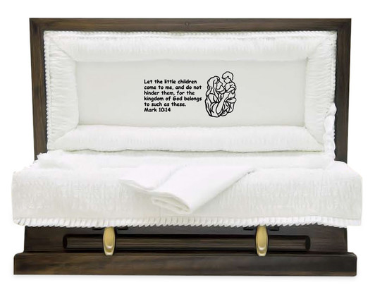 30 Inch Carolina Poplar Hardwood Child Casket