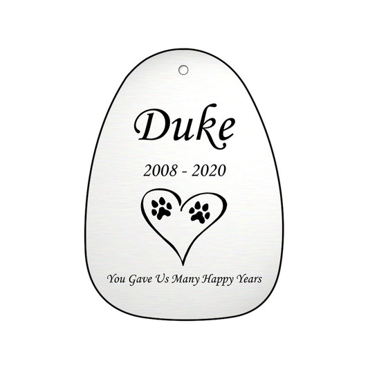 Pet Memorial Wind Chime Cremation Urn with Engraving - Amazing Grace