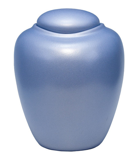 Aqua Blue Oceane Sand and Gelatin Biodegradable Cremation Urn