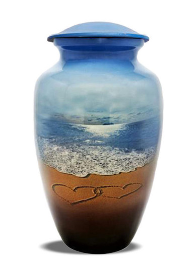 Beach Memories Picture Cremation Urn