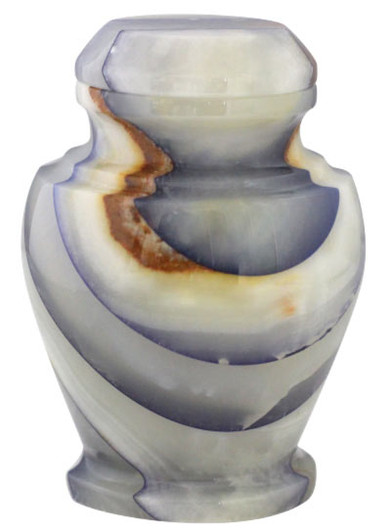 Carpel Onyx Blue Keepsake Cremation Urn