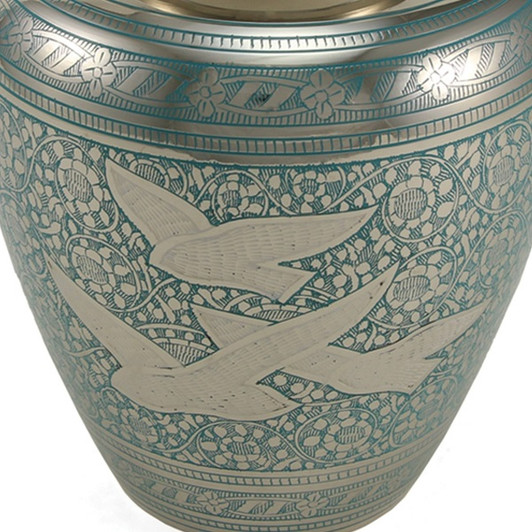 Elite Going Home Brass Cremation Urn