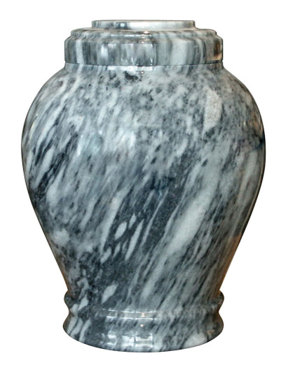 Embrace Cashmere Gray Marble Cremation Urn