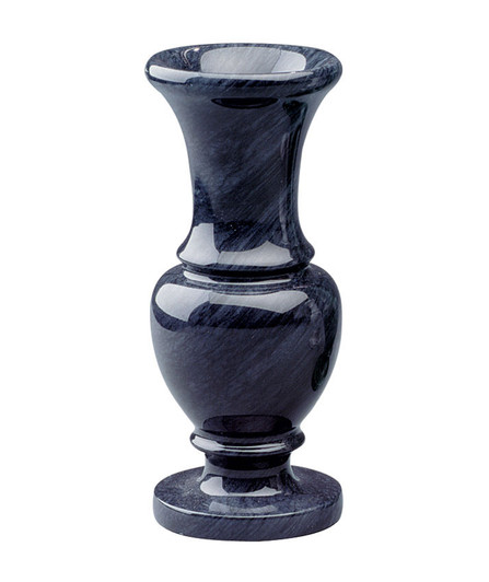 Flower Black Marble Vase