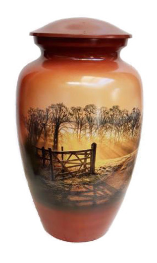 Heaven's Gate Picture Cremation Urn