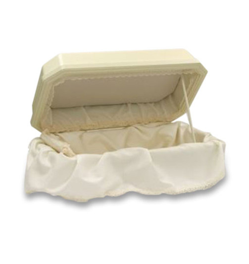 24 Inch - Hoegh Deluxe Double Wall High-Impact Plastic Child Infant Casket