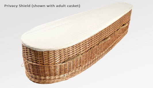 36 Inch Infant Child Eco Friendly Woven Willow Wicker Casket