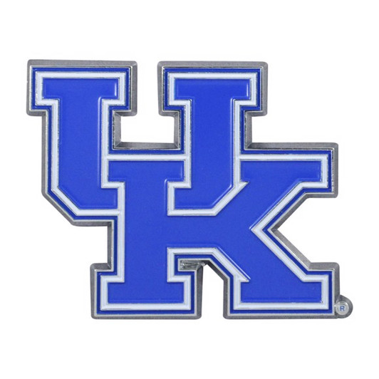 Kentucky Aluminum Embossed NCAA College Logo Emblem