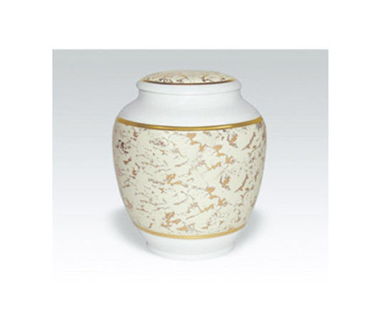 Modern Classica Porcelain Keepsake Cremation Urn