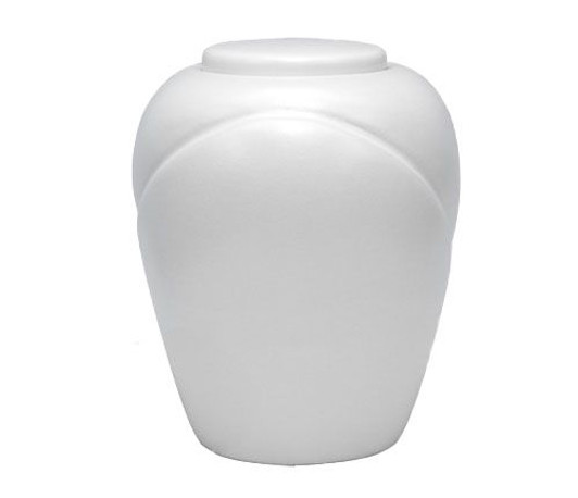 Pearl Traditional Sand and Gelatin Biodegradable Cremation Urn