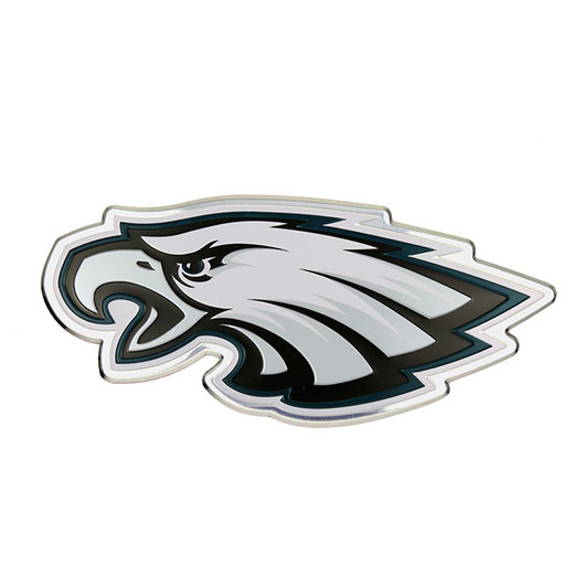 Philadelphia Eagles Aluminum Embossed Football Logo Emblem