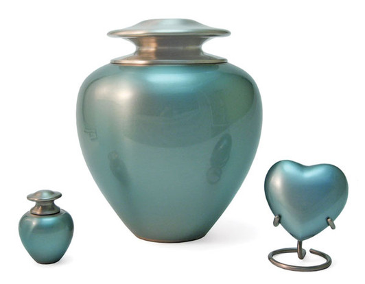 Satori Ocean Brass Keepsake Cremation Urn