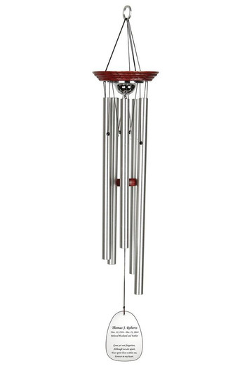 Memorial Wind Chime Cremation Urn with Engraving