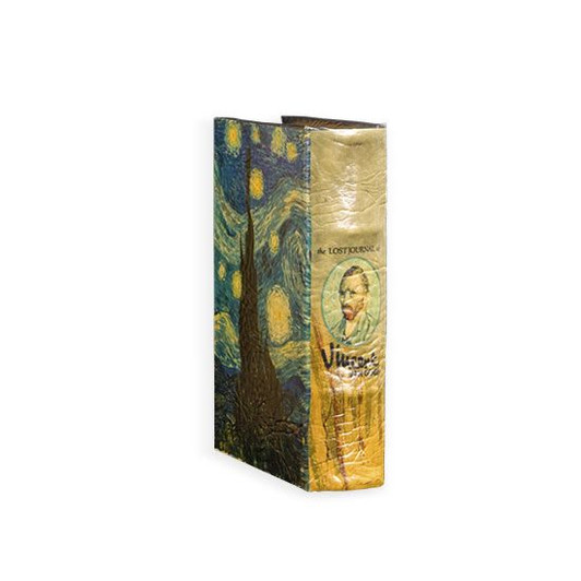 Van Gogh Starry Night Set of Small and Large Book Cremation Urns