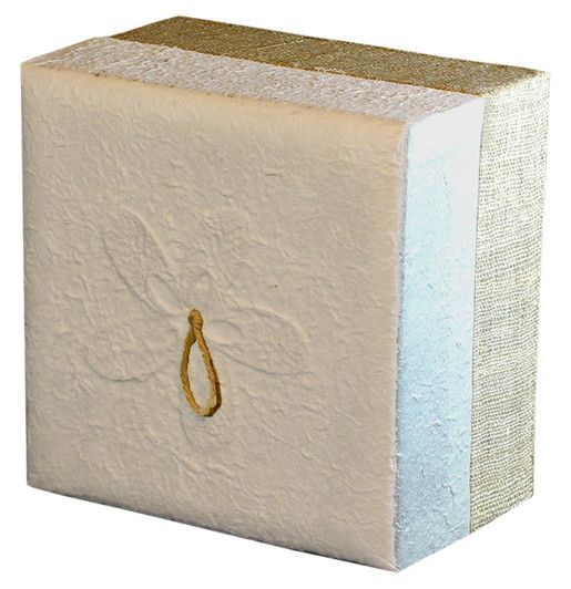 White Hemp Embrace Biodegradable Cremation Earthurn in 3 sizes