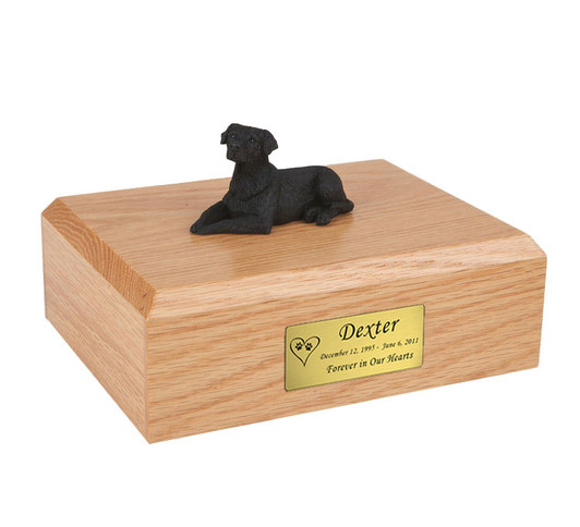Black Labrador Dog Urn - 4028