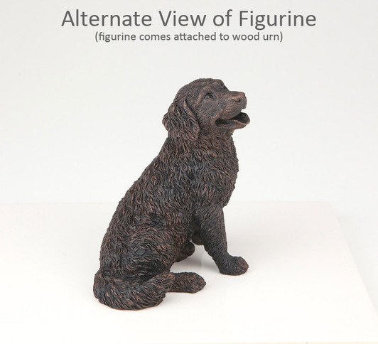 Bronze Bernese Mountain Dog Urn - 408