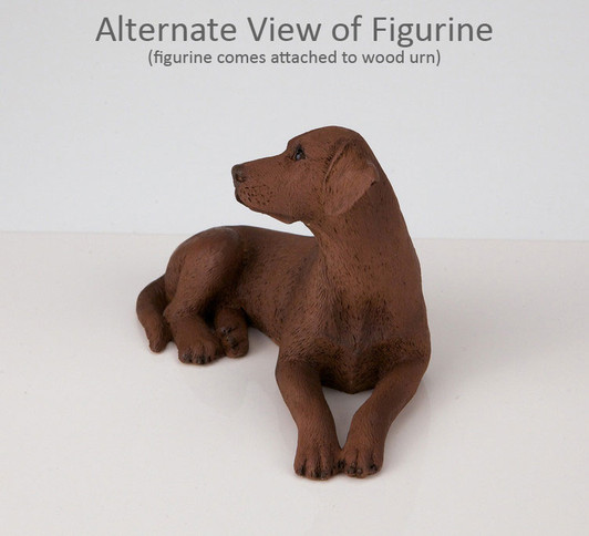 Chocolate Labrador Dog Urn - 144