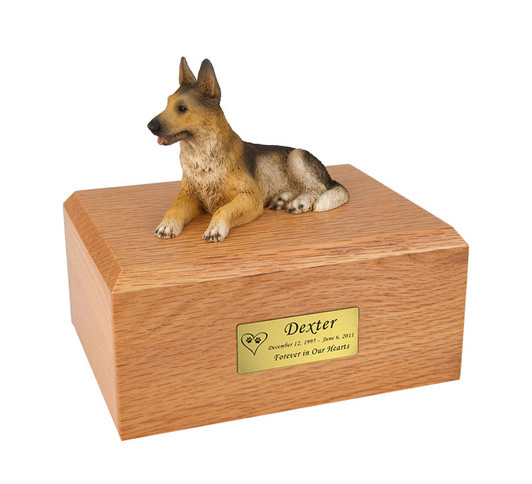 German Shepherd Dog Urn - 099